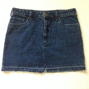 Free People Jean Skirt Size 10